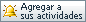Agregar recordatorio a sus actividades